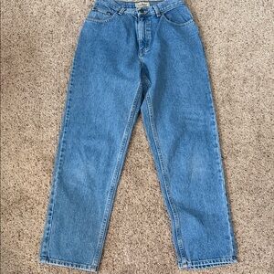 L.L. Bean Vintage Women's Straight Leg Jeans - Blue